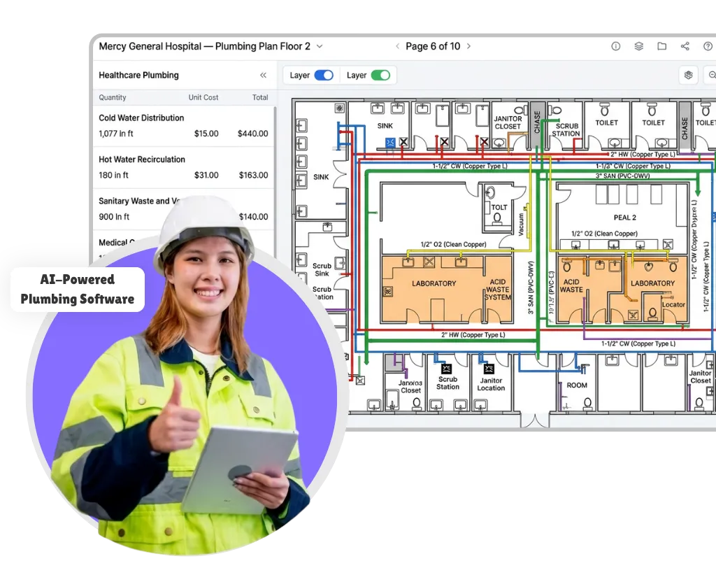 Best AI Plumbing Takeoff Software
