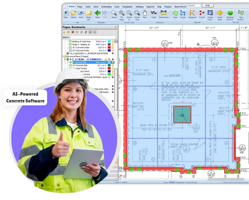 Best Automated Concrete Takeoff Software