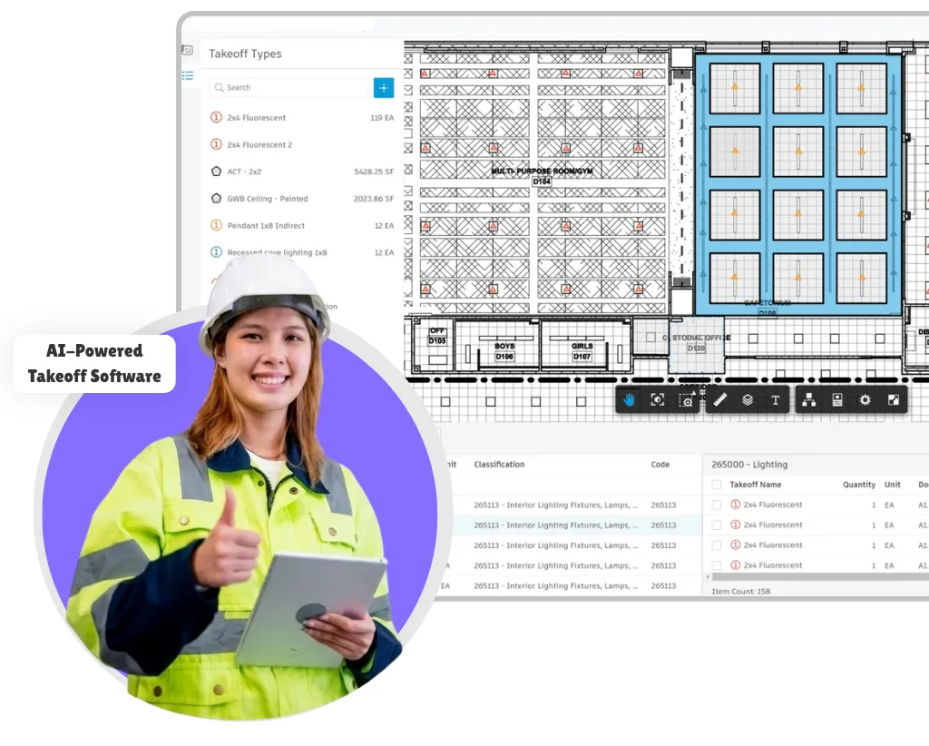 Fully Automated AI Takeoff Software